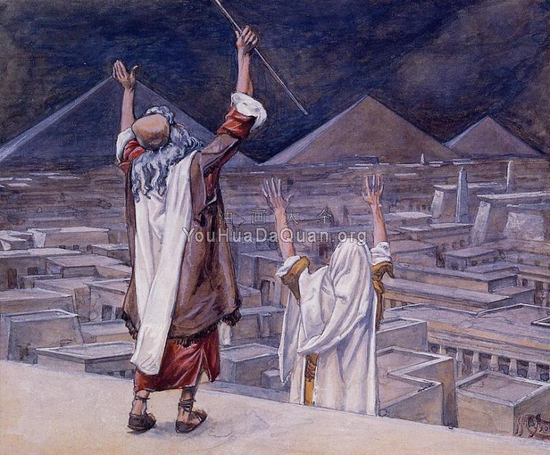 The Plague of Locusts - 詹姆斯·蒂索